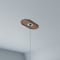 Ekena Millwork Chrysler Wood Fretwork Pierced Ceiling Medallion, Walnut, 26"W x 13"H x 6 7/8"ID x 3/8"T CMWP26X13X0375CSWA - alternate 7